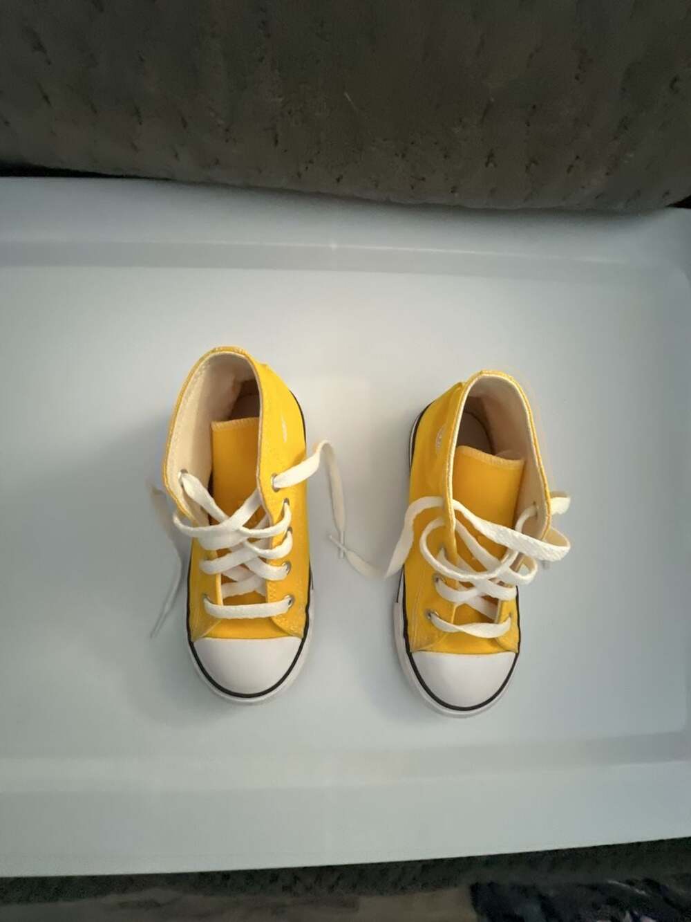 Converse Chuck Taylor All Star High-Top Sneakers Yellow Toddler